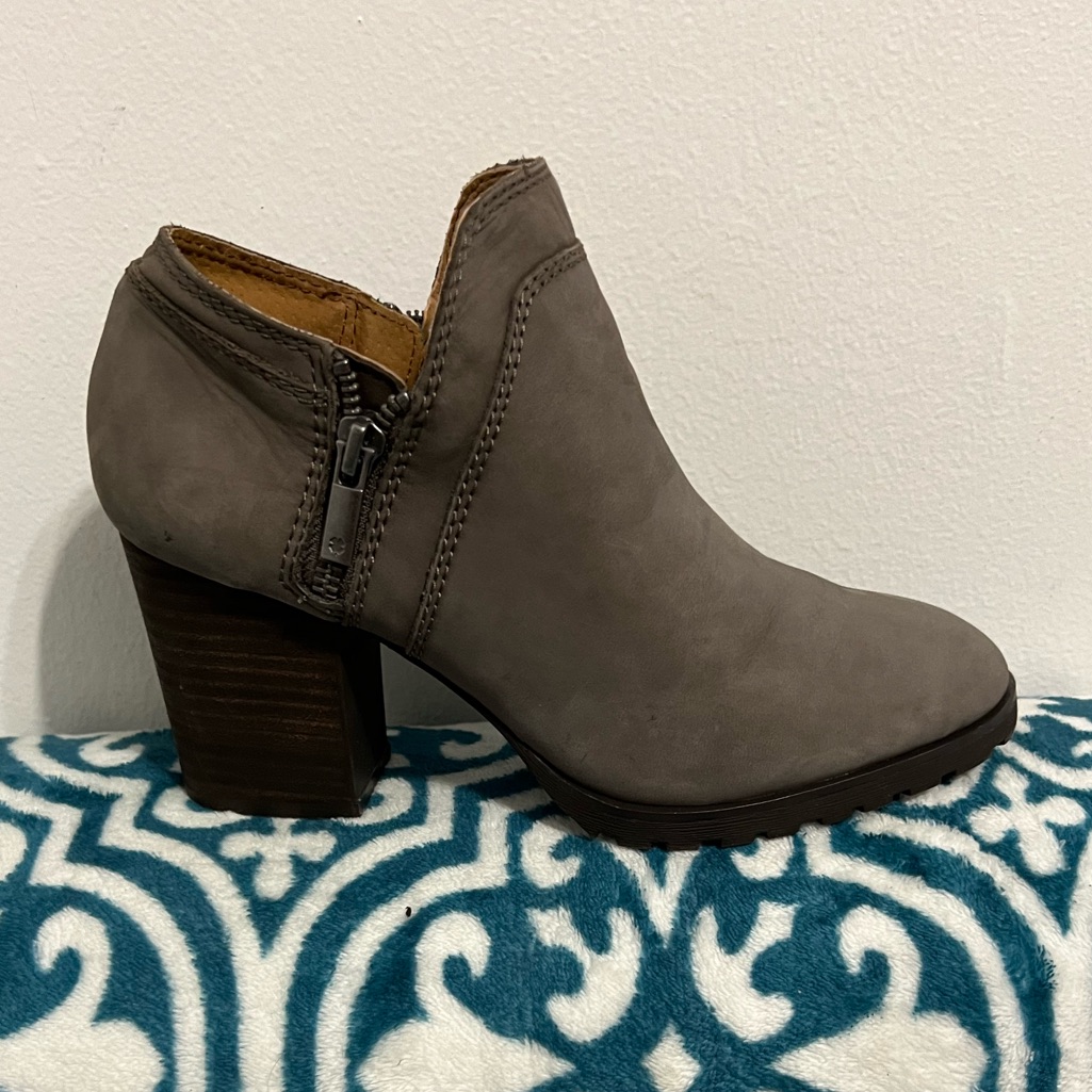 Women’s Leather Boots Lucky & Brand Size 7m37.5